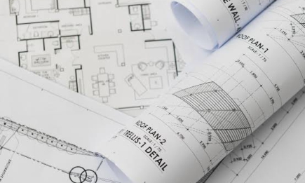 In bản vẽ xây dựng khổ lớn tại In Ấn Đăng Trung – Giải pháp in ấn chuyên nghiệp cho ngành xây dựng