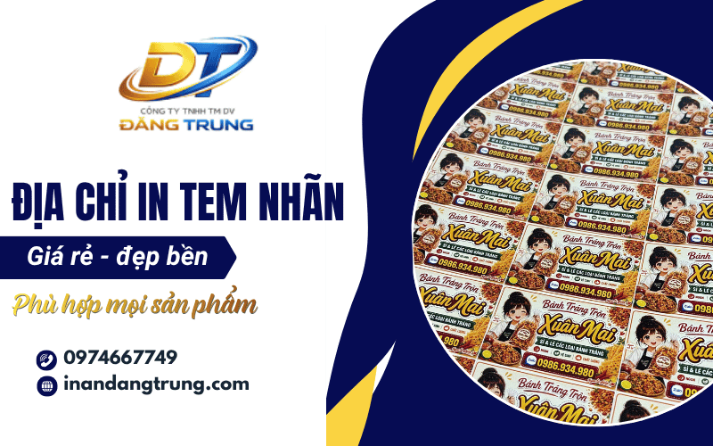 in tem nhãn giá rẻ