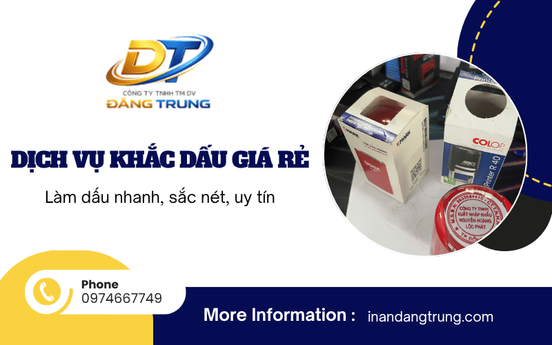 khắc dấu giá rẻ