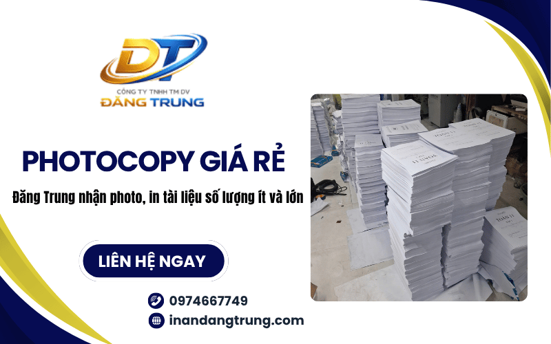 photocopy giá rẻ